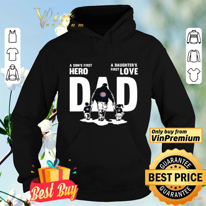 Chicago Cubs A Son’s First Hero Dad A Daughter’s First Love shirt 92f5d1c7 chicago cubs a son s first hero dad a daughter s first love shirt 4 - Chicago Cubs A Son’s First Hero Dad A Daughter’s First Love shirt