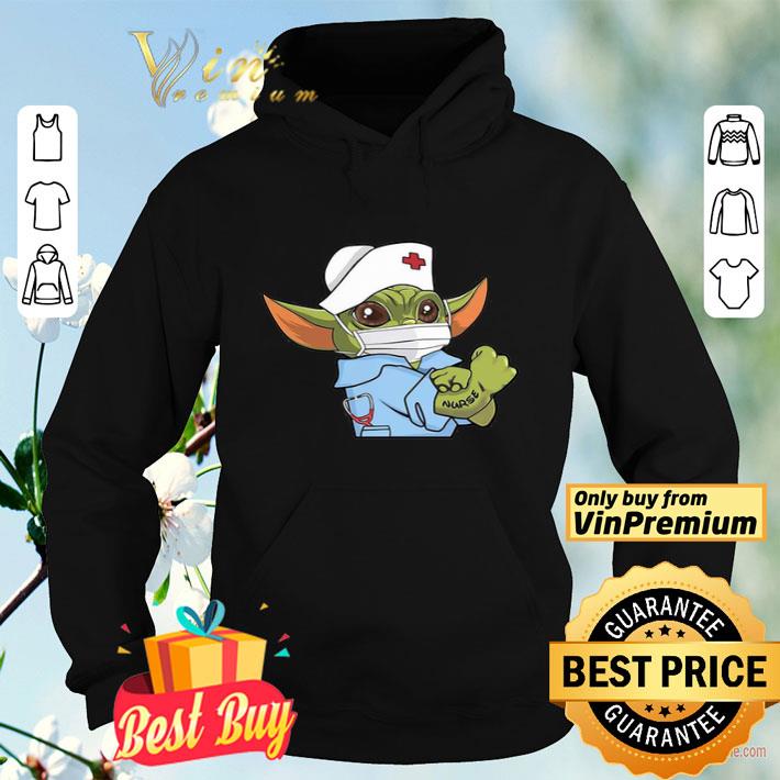 Baby Yoda Wearing Scrub Nurse Strong Tee Shirt Baby Alien Starwars Nurse Not Quarantined shirt 96130fc1 baby yoda wearing scrub nurse strong tee shirt baby alien starwars nurse not quarantined shirt 4 - Baby Yoda Wearing Scrub Nurse Strong Tee Shirt Baby Alien Starwars Nurse Not Quarantined shirt