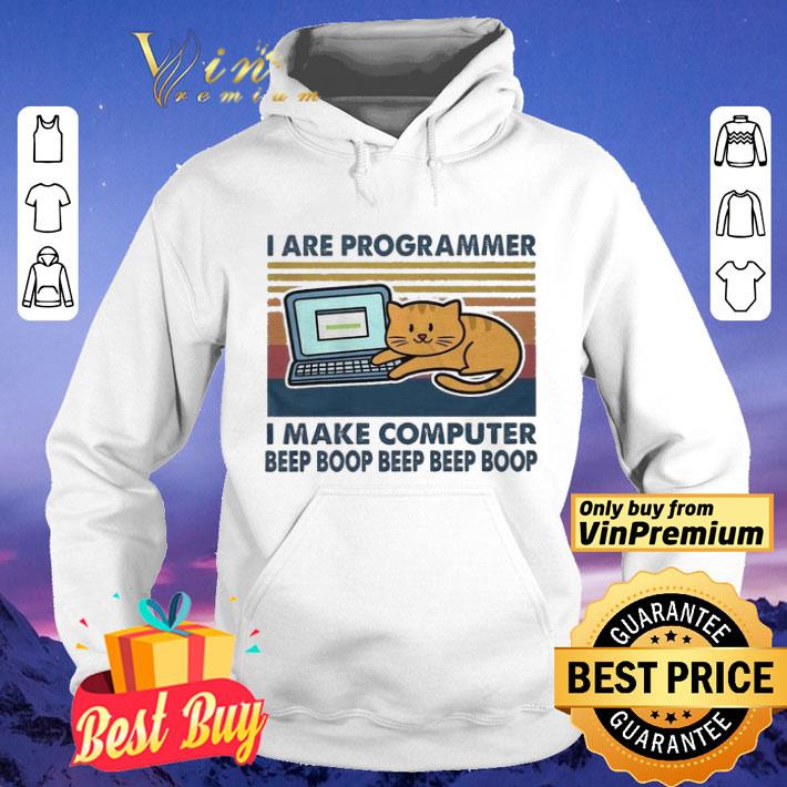 9965238d i are programmer i make computer beep boop beep beep boop vintage shirt 4 - I Are Programmer I Make Computer Beep Boop Beep Beep Boop Vintage shirt
