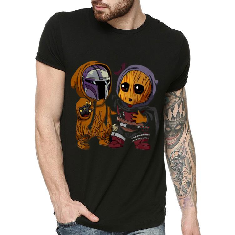 9d522d4d chibi boba fett and baby groot shirt 4 - Chibi Boba Fett And Baby Groot Shirt