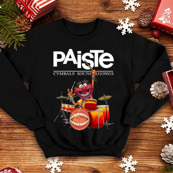 Paiste Cymbal Sound Gongs Muppets Playing Drum shirt