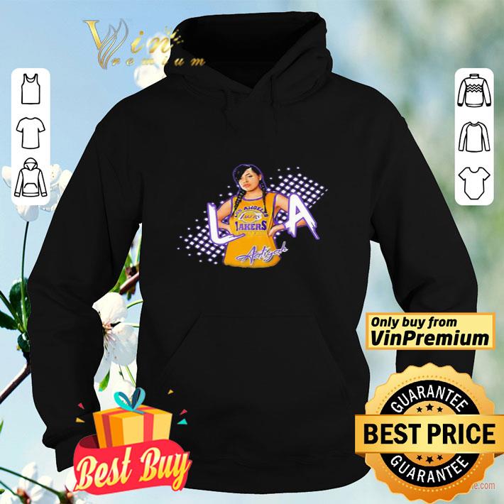 Aaliyah mashup Los Angeles Lakers shirt 4 1 - Aaliyah mashup Los Angeles Lakers shirt