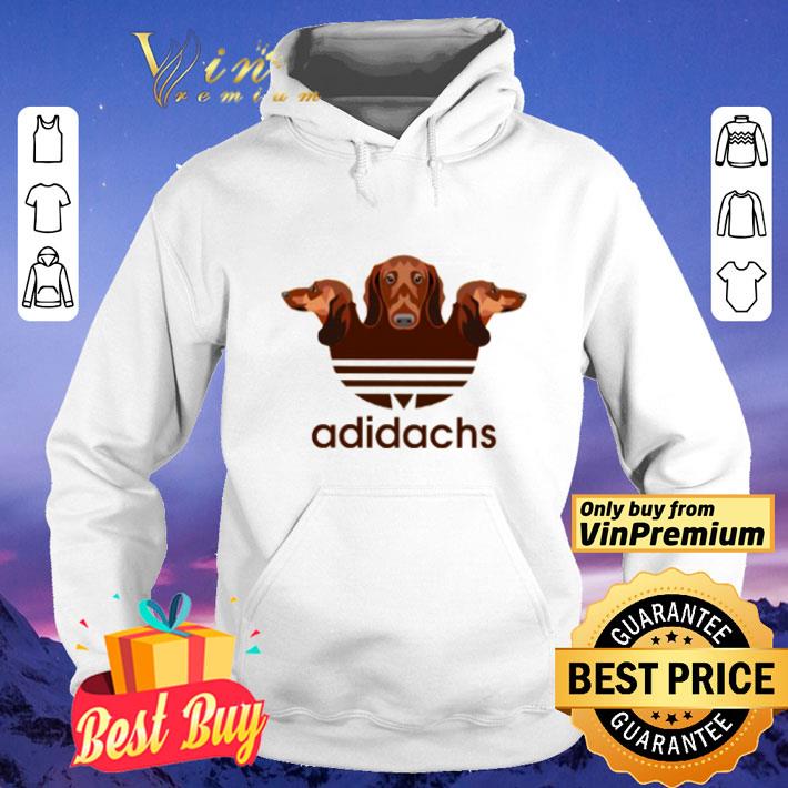 Adidachs dachund adidas logo shirt