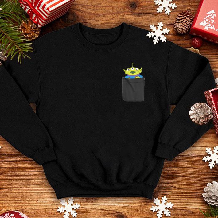 Alien Faux Pocket Graphic Toy Story Movie Shirt 4 - Alien Faux Pocket Graphic Toy Story Movie Shirt