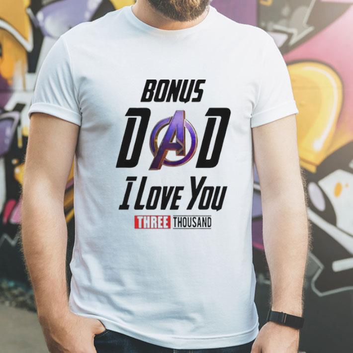 Avengers Bonus Dad I Love You Three Thousand Father's Day shirt Avengers Bonus Dad I Love You Three Thousand Father s Day shirt 4 - Avengers Bonus Dad I Love You Three Thousand Father's Day shirt