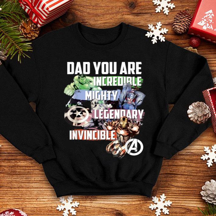 Avengers Dad You Are Incredible Graphic Shirt Avengers Dad You Are Incredible Graphic Shirt 4 - Avengers Dad You Are Incredible Graphic Shirt