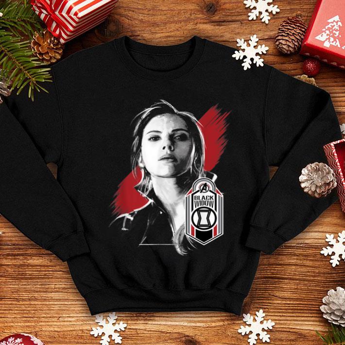 Avengers Endgame Black Widow Tag Poster Graphic Shirt