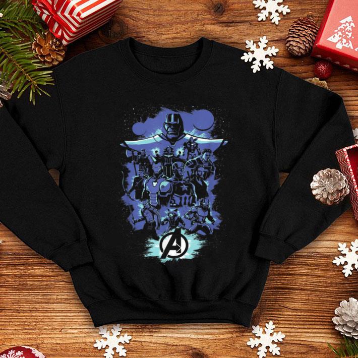 Avengers Endgame Heroes and Thanos Shirt 8 Avengers Endgame Heroes and Thanos Shirt