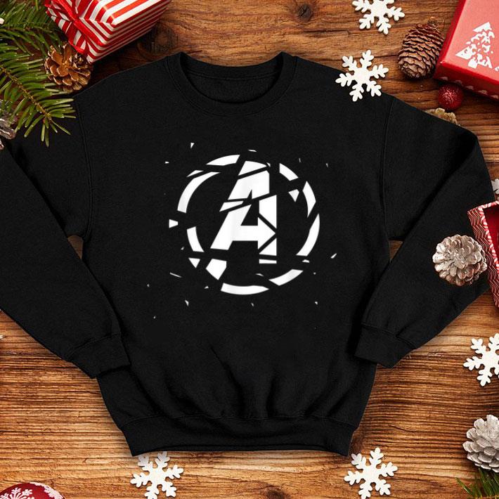 Avengers Endgame Shattered Logo Shirt 4 - Avengers Endgame Shattered Logo Shirt
