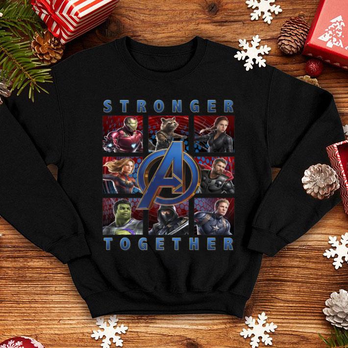 Avengers Endgame Stronger Together Panel Graphic Shirt 4 - Avengers Endgame Stronger Together Panel Graphic Shirt