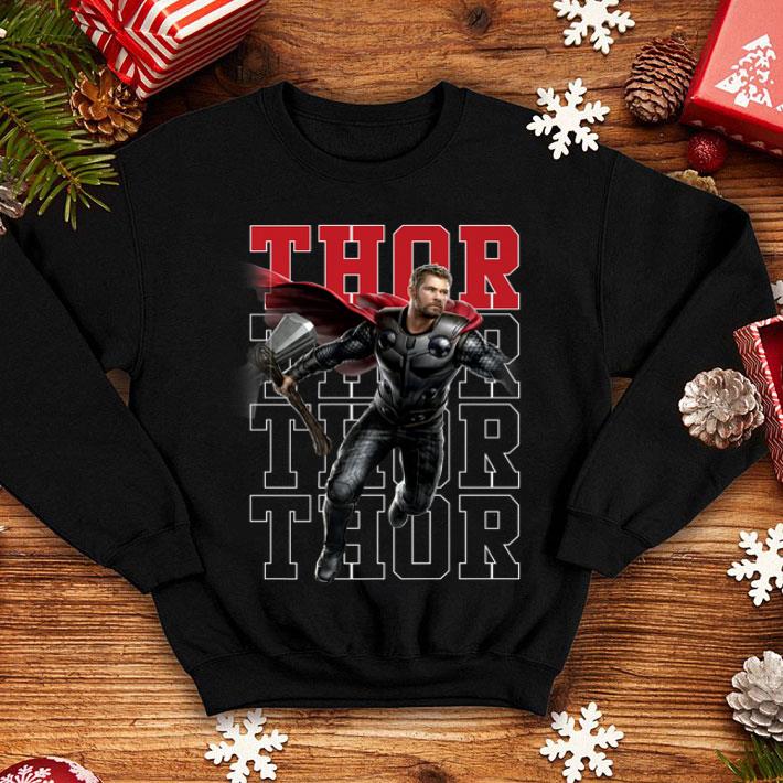 Avengers Endgame Thor Pose Name Stack Graphic Shirt Avengers Endgame Thor Pose Name Stack Graphic Shirt 4 - Avengers Endgame Thor Pose Name Stack Graphic Shirt