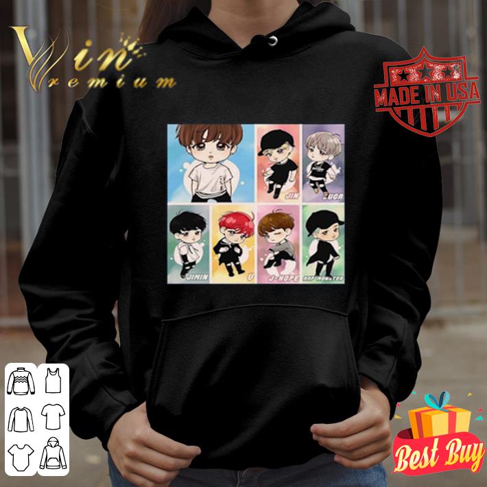 BTS version chibi shirt