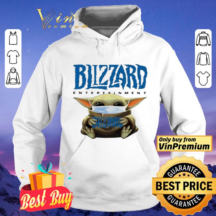 Baby Yoda hug Blizzard Entertainment shirt 4 - Baby Yoda hug Blizzard Entertainment shirt