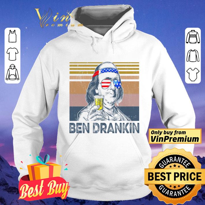 Ben Drankin Glasses American Flag Vintage shirt