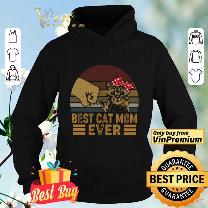 Best Cat Mom Ever Vintage Father s Day shirt 4 - Best Cat Mom Ever Vintage Father's Day shirt