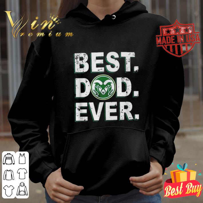 Best Dad Ever Colorado State Rams Father’s Day shirt