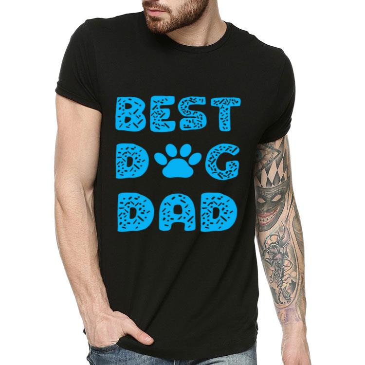 Best Dog Dad with Paw Print Shirt Best Dog Dad with Paw Print Shirt 4 - Best Dog Dad with Paw Print Shirt