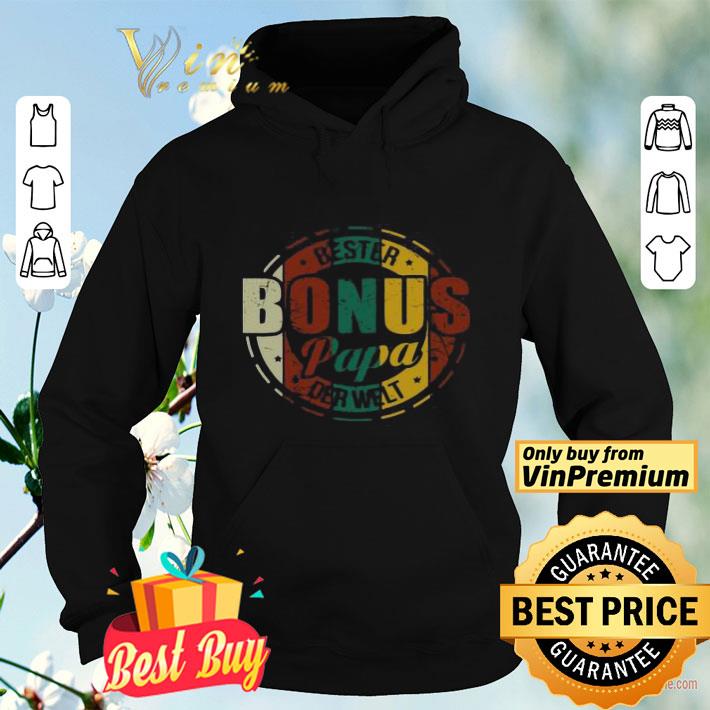 Bester Bonus Papa Der Welt Vintage shirt Bester Bonus Papa Der Welt Vintage shirt 4 - Bester Bonus Papa Der Welt Vintage shirt