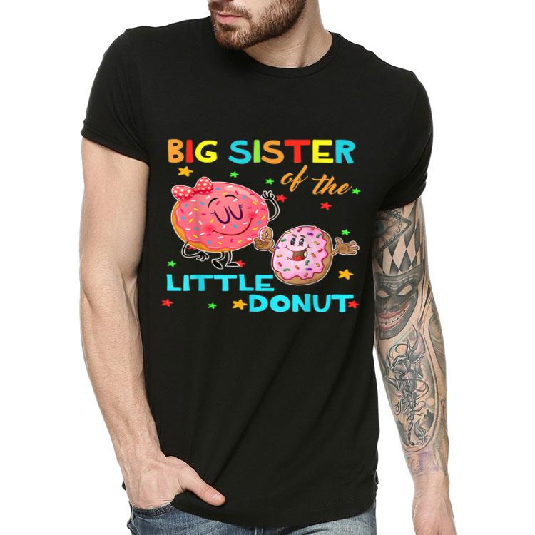 Big Sister Of The Little Donut Birthday Shirt