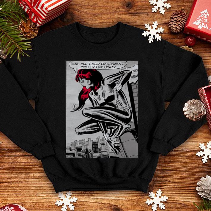 Black Widow Classic Retro Panel Art Graphic Shirt 4 - Black Widow Classic Retro Panel Art Graphic Shirt