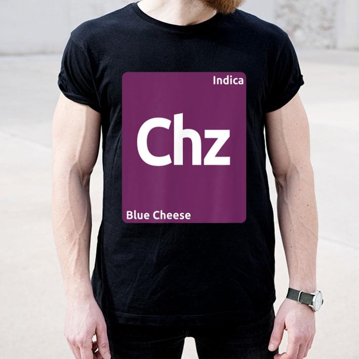 Blue Cheese Indica Cannabis Strain Periodic Table Shirt 4 - Blue Cheese Indica Cannabis Strain Periodic Table Shirt