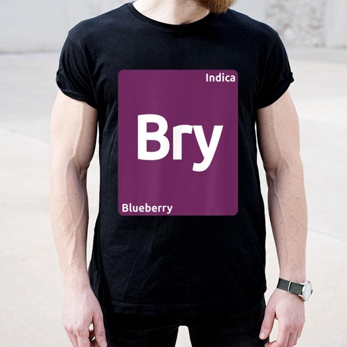 Blueberry Indica Cannabis Strain Periodic Table Shirt Blueberry Indica Cannabis Strain Periodic Table Shirt 4 - Blueberry Indica Cannabis Strain Periodic Table Shirt