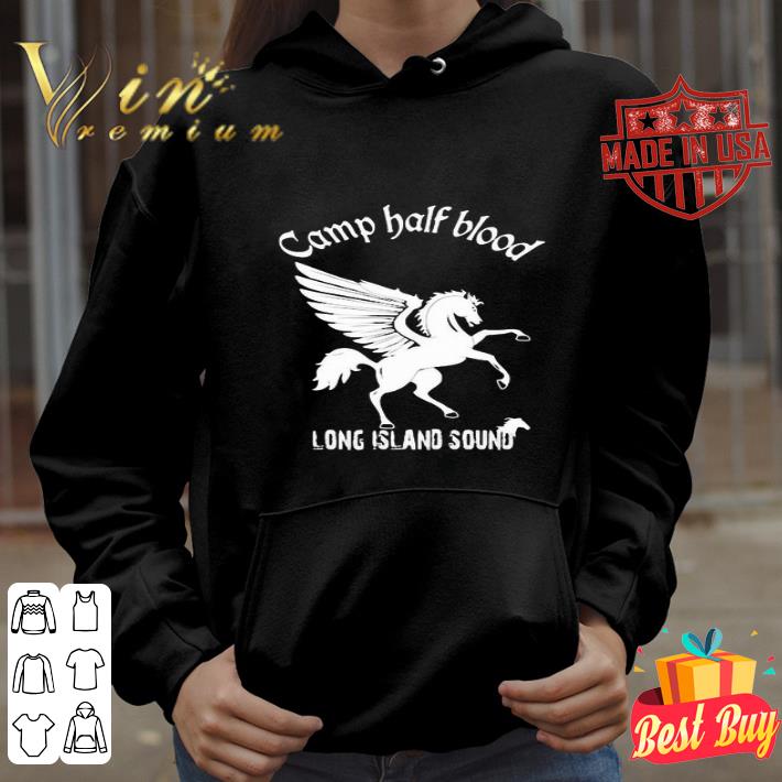 Camp half blood long island sound horse shirt