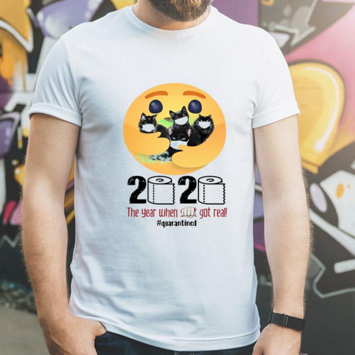 Care Emoji Hug Cats 2020 The Year When Got Real Quarantined shirt Care Emoji Hug Cats 2020 The Year When Got Real Quarantined shirt 4 - Care Emoji Hug Cats 2020 The Year When Got Real Quarantined shirt
