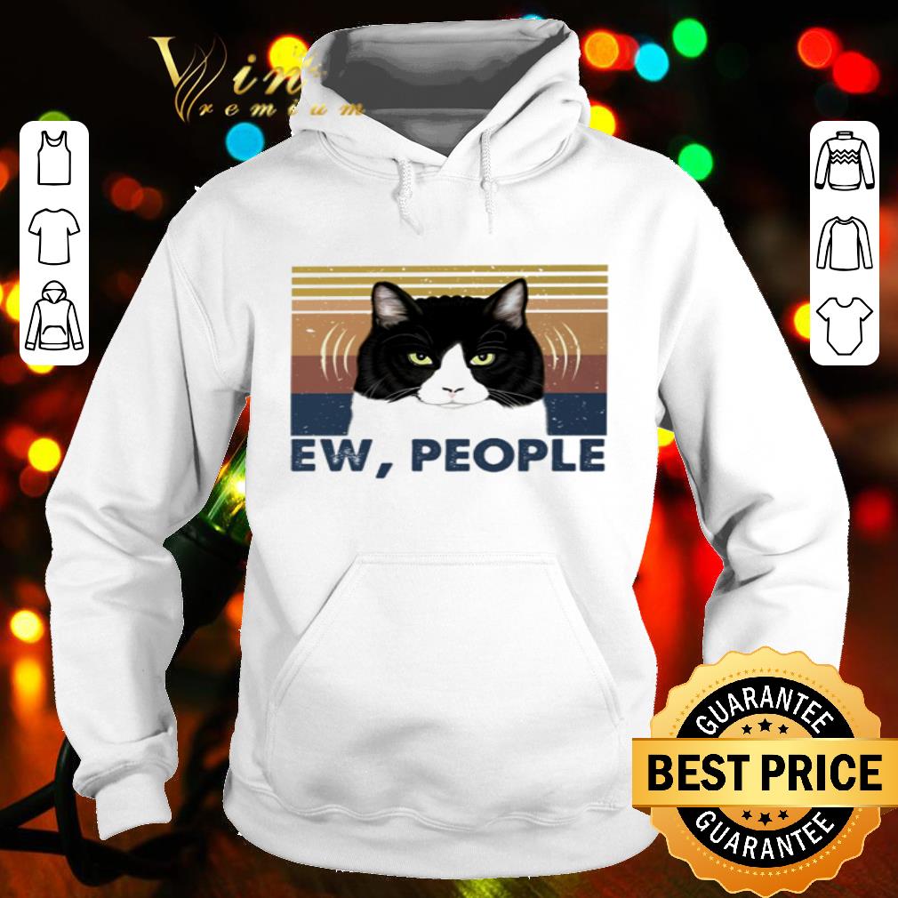 Cat ew people vintage shirt