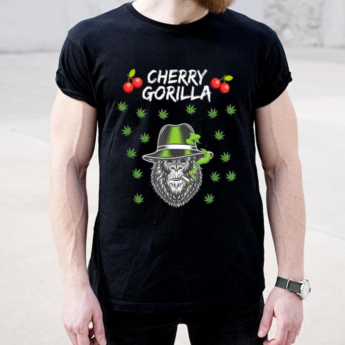 Cherry Gorilla Cannabis Strain Shirt Cherry Gorilla Cannabis Strain Shirt 4 - Cherry Gorilla Cannabis Strain Shirt