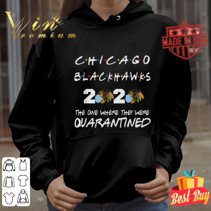 Chicago Blackhawks 2020 the one where they were quarantined Coronavirus shirt