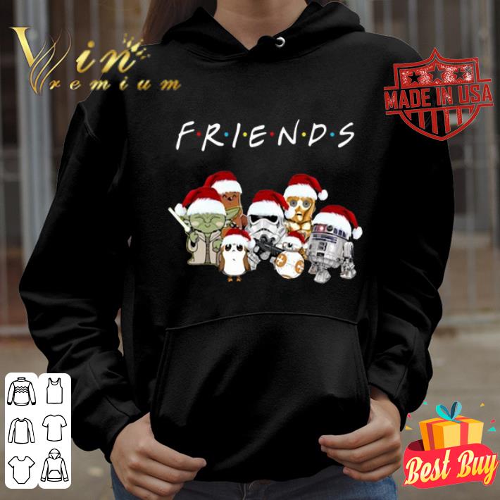 Christmas Friends Star Wars chibi Characters shirt