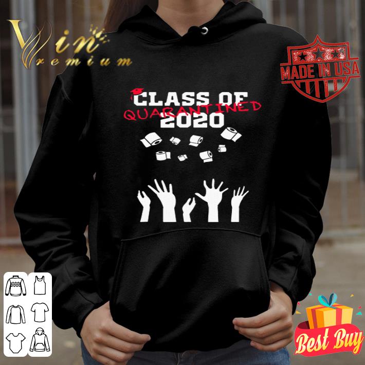 Class Of 2020 Quarantine Saying Graduation Covid-19 shirt