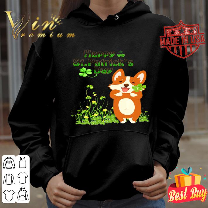 Corgi happy St. Patrick’s day shirt Corgi happy St Patrick s day shirt 4 - Corgi happy St. Patrick’s day shirt