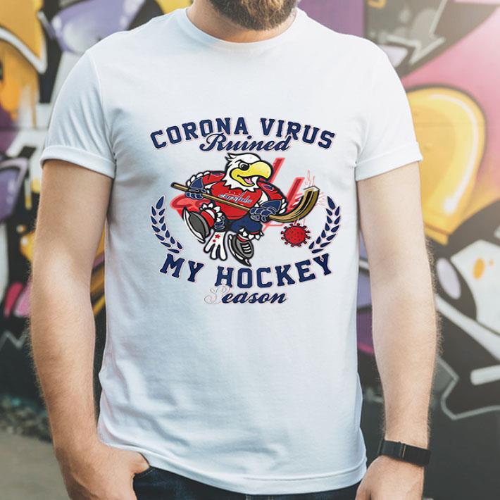 Corona Virus Ruined My Hockey Season Washington Capitals shirt