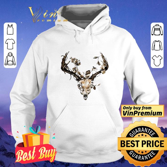 Cow Bull Skull Flower shirt