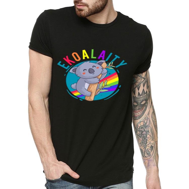 Cute Koala Pride LGBT Ekoalaity Rainbow Flag Shirt Cute Koala Pride LGBT Ekoalaity Rainbow Flag Shirt 4 - Cute Koala Pride LGBT Ekoalaity Rainbow Flag Shirt