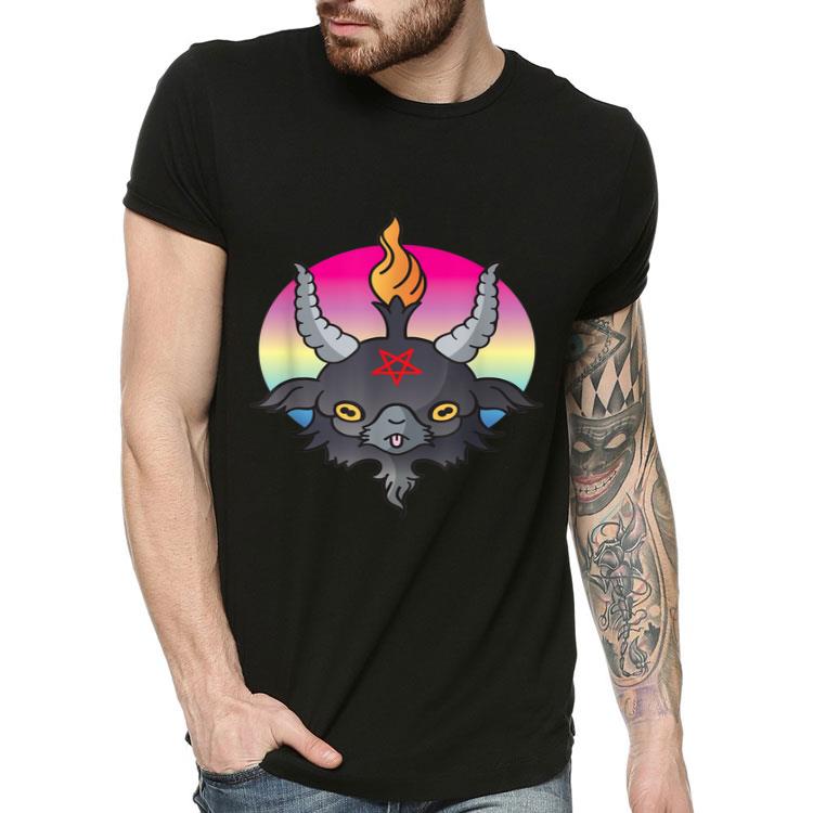Cute Rainbow Baphomet Sacred Geometry Pentagram LGBT Pride Shirt 8 Cute Rainbow Baphomet Sacred Geometry Pentagram LGBT Pride Shirt