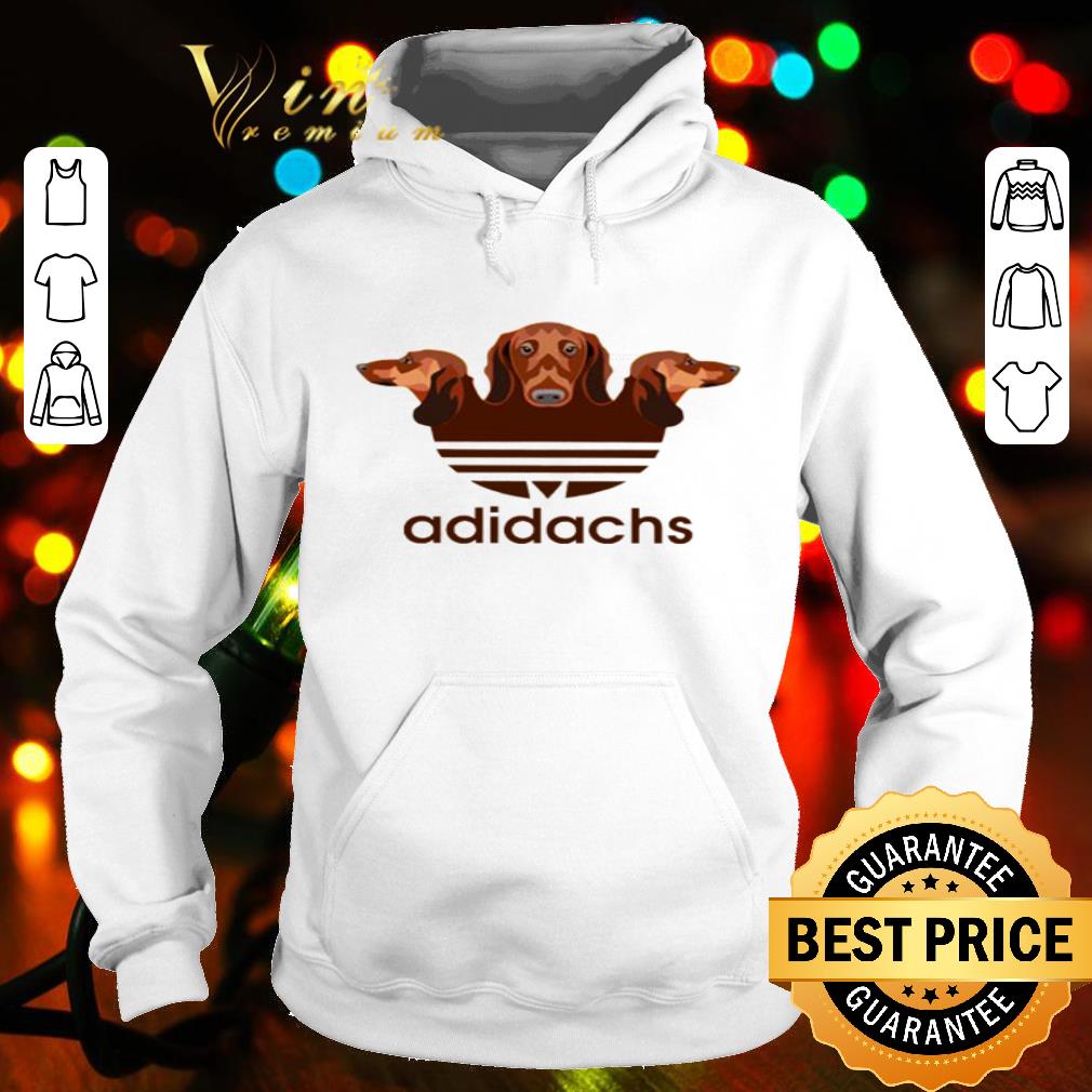 Dachshund Adidachs Adidas logo shirt