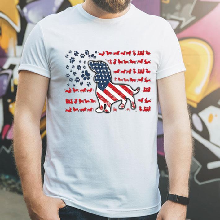 Dachshunds American Flag 4th Of July Independence Day shirt