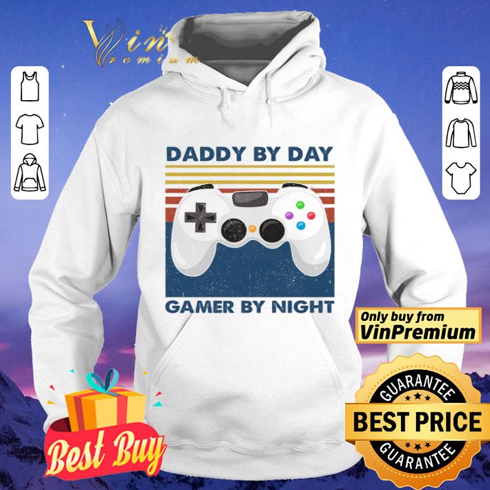 Daddy By Day Gamer By Night Vintage shirt