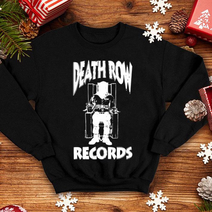 Death Row Record Electric Chair shirt 4 - Death Row Record Electric Chair shirt