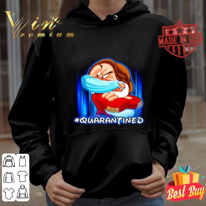 Disney Grumpy Seven Dwarfs mask #quarantined Coronavirus shirt Disney Grumpy Seven Dwarfs mask quarantined Coronavirus shirt 4 - Disney Grumpy Seven Dwarfs mask #quarantined Coronavirus shirt