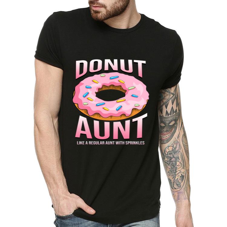 Donut Aunt for Auntie Sprinkles Food Lover Gifts Shirt