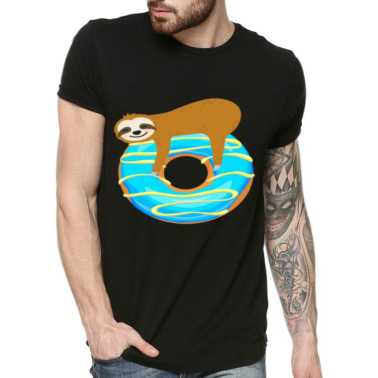 Donut Lover Sloth Doughnut Humor Just For Laughs Gift Shirt
