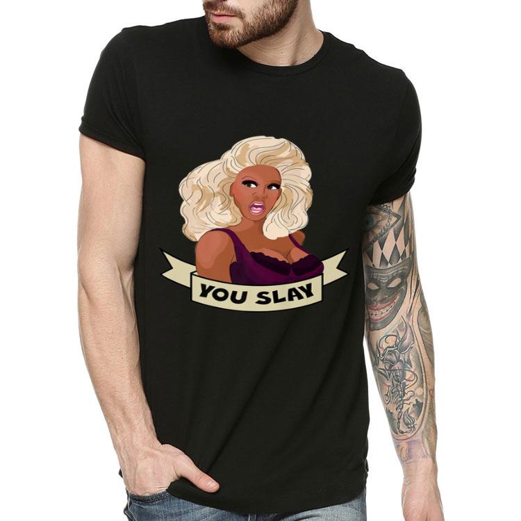 Drag Queen doll s face you slay Cartoon LGBT Design Shirt 4 - Drag Queen doll's face you slay Cartoon LGBT Design Shirt