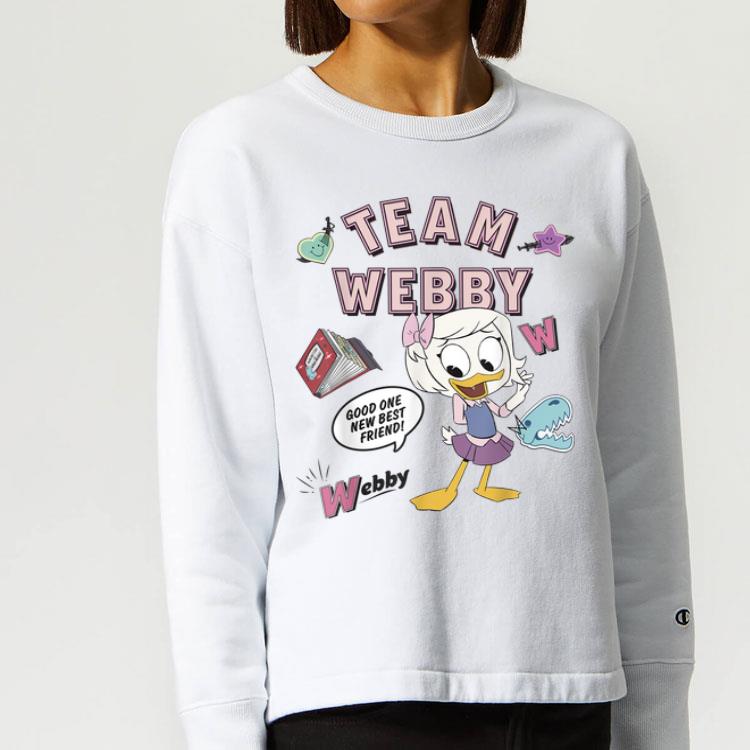 DuckTales Team Webby Good One New Best Friend Shirt 4 - DuckTales Team Webby Good One New Best Friend Shirt