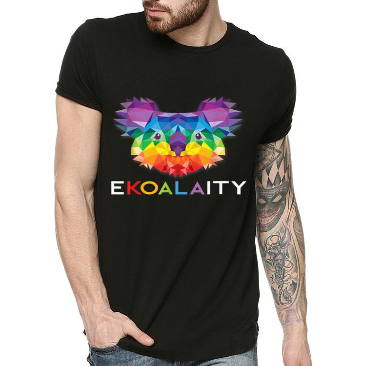 EKOALAITY CUTE KOALA Rainbow Flag Gay Pride Month Gift Shirt 4 - EKOALAITY CUTE KOALA Rainbow Flag Gay Pride Month Gift Shirt