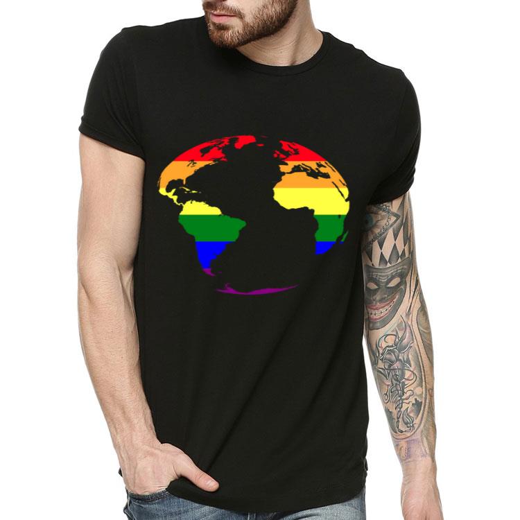 Earth Day LGBT Gay Pride Rainbow Shirt 4 - Earth Day LGBT Gay Pride Rainbow Shirt