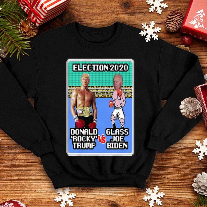 Election 2020 Donald Rocky Trump Vs Glass Joe Biden shirt